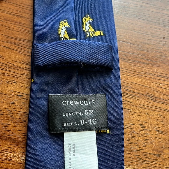 Crewcuts 100% Silk Fox Tie - Picture 5 of 5